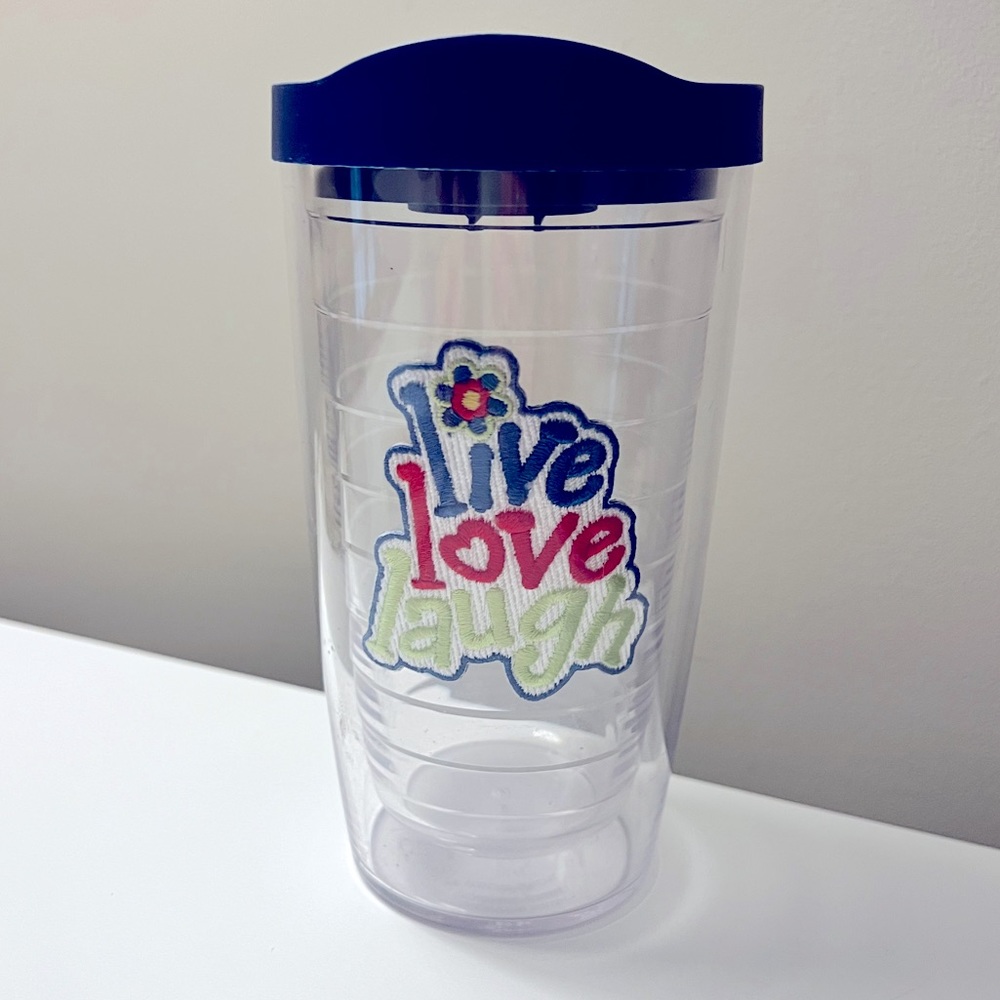 Tervis Tumbler 16 oz “live love laugh”